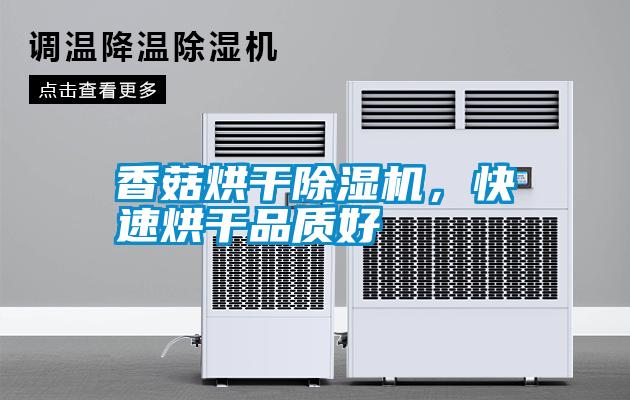 香菇烘干除濕機(jī)，快速烘干品質(zhì)好