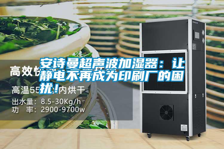 安詩曼超聲波加濕器:讓靜電不再成為印刷廠的困擾!