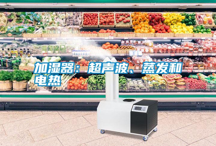 加濕器:超聲波、蒸發(fā)和電熱