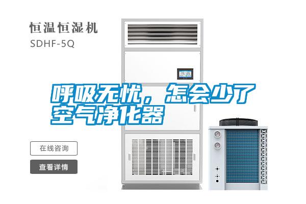 呼吸無憂,怎會少了空氣凈化器