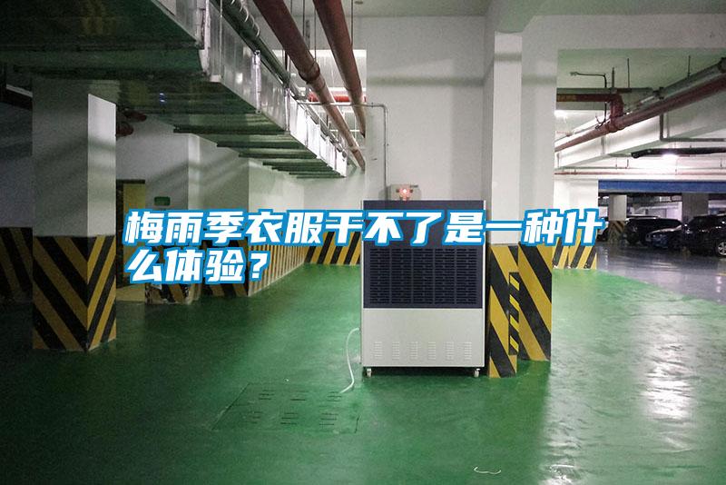 梅雨季衣服干不了是一種什么體驗?