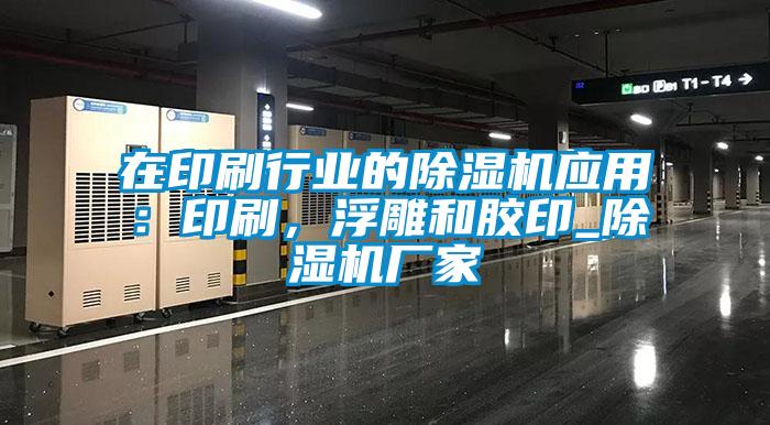 在印刷行業(yè)的除濕機應用:印刷,浮雕和膠印_除濕機廠家
