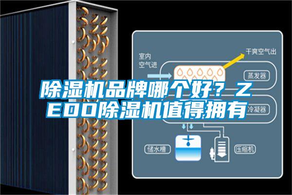 除濕機品牌哪個好？ZEDO除濕機值得擁有