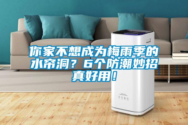 你家不想成為梅雨季的水簾洞？6個防潮妙招真好用！