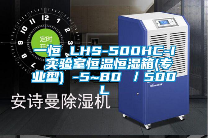 一恒 LHS-500HC-I 實驗室恒溫恒濕箱(專業(yè)型) -5~80℃/500L