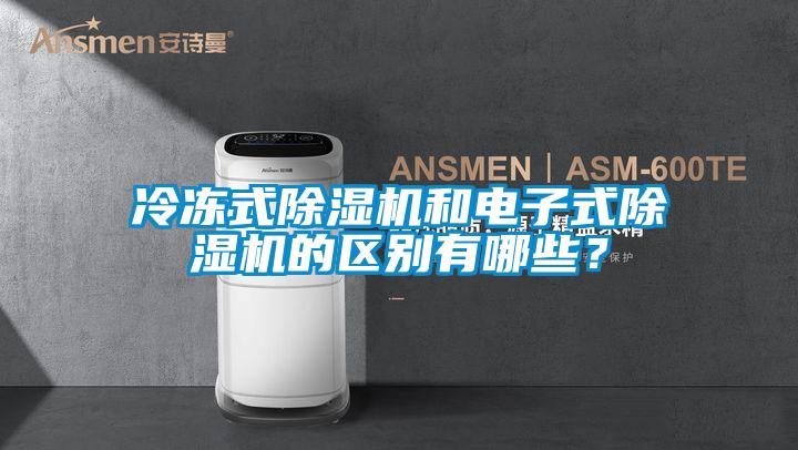 冷凍式除濕機(jī)和電子式除濕機(jī)的區(qū)別有哪些？