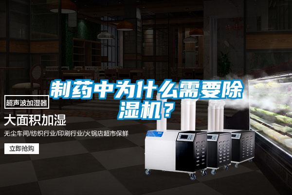 制藥中為什么需要除濕機(jī)?