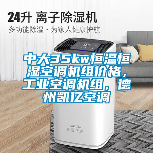 中大35kw恒溫恒濕空調(diào)機組價格，工業(yè)空調(diào)機組，德州凱億空調(diào)