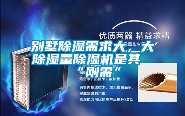 別墅除濕需求大，大除濕量除濕機(jī)是其“剛需”