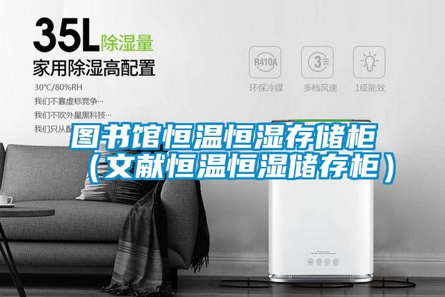 圖書館恒溫恒濕存儲柜(文獻恒溫恒濕儲存柜)