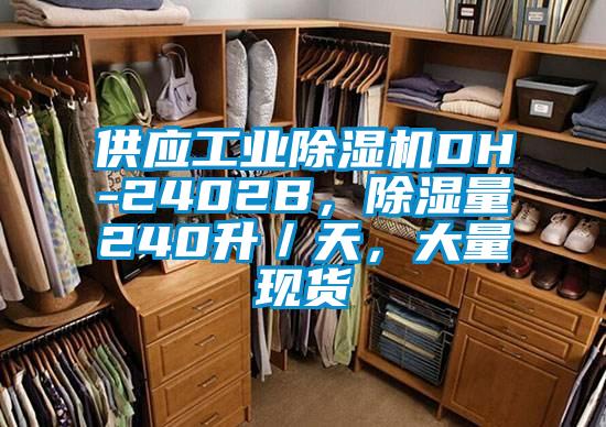 供應工業除濕機DH-2402B，除濕量240升／天，大量現貨