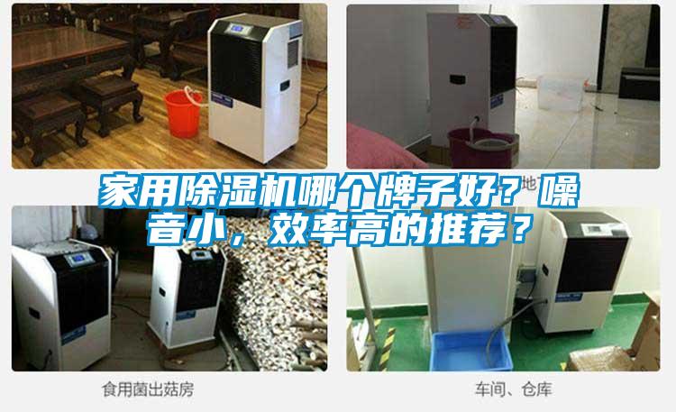 家用除濕機哪個牌子好？噪音小，效率高的推薦？