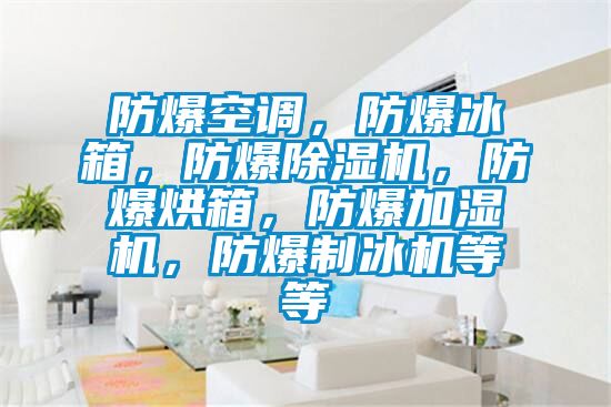 防爆空調(diào)，防爆冰箱，防爆除濕機(jī)，防爆烘箱，防爆加濕機(jī)，防爆制冰機(jī)等等